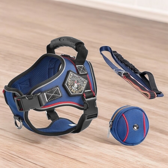 Wakytu Dog No Pull Harness and Leash Set with Handle, New - Picture 2 of 8